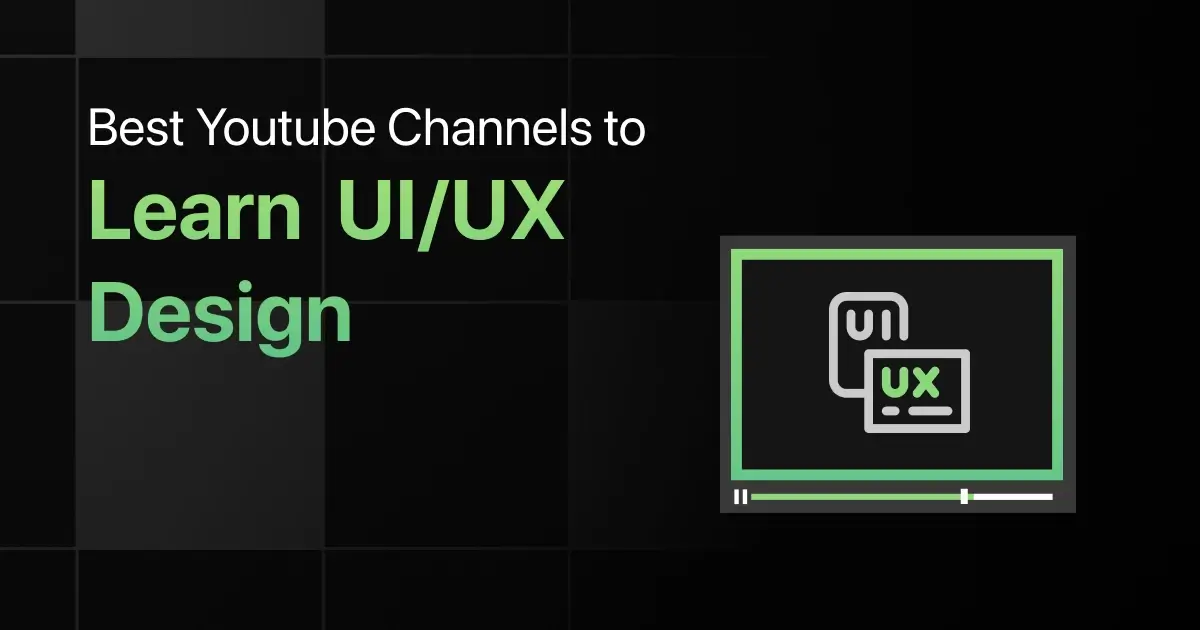 5 Best YouTube Channels for Learning Figma (UI/UX Focus)