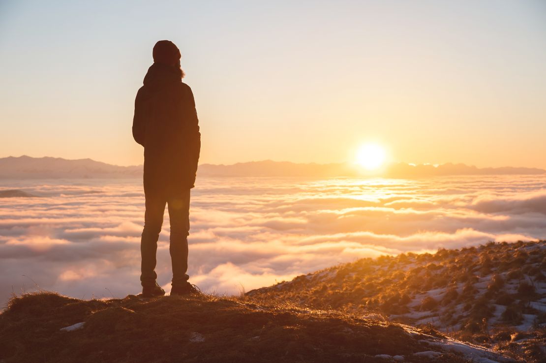 Where does a person go when they are alone?